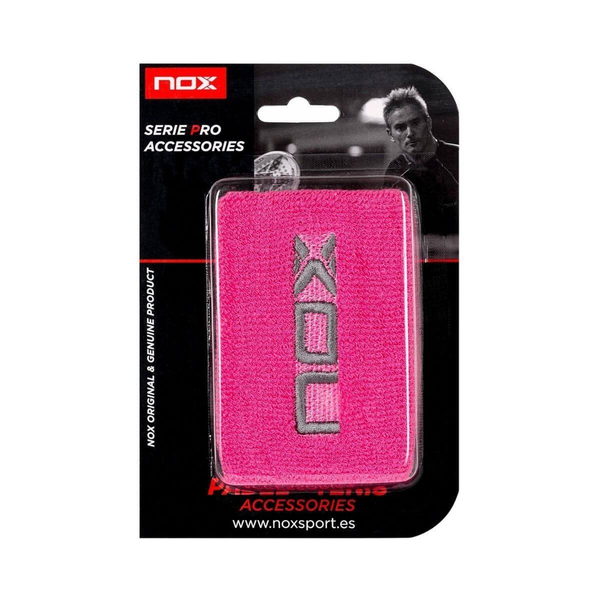 Muñequera Nox Rosada X2