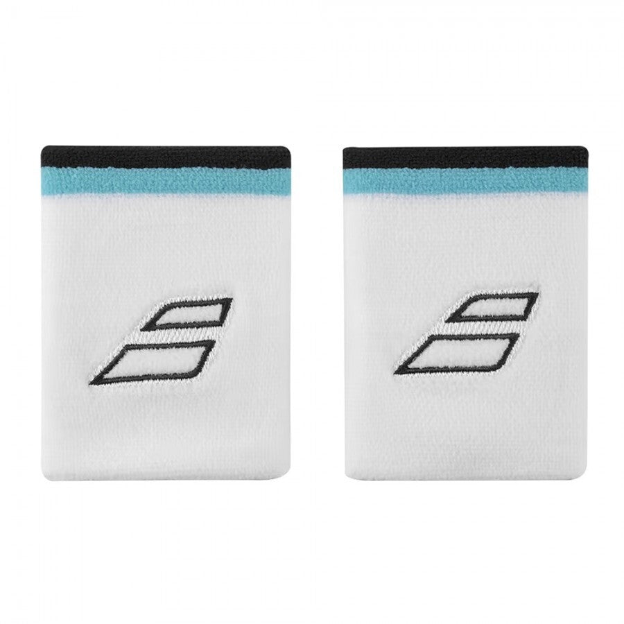 Muñequera Bab Terry Jumbo White/Blue