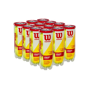 Pelota de Tenis Wilson Champ Extra Duty Tarro 3 Pelotas (12 Tarros)