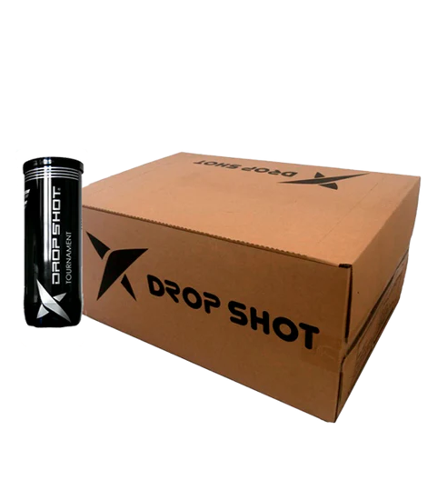Caja De Pelotas Pádel Drop Shot Tournament 24 Tarros