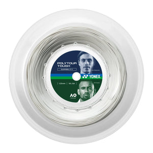 Rollo Cuerda Tenis Poly Tour Tough 1.25 / 16l Blanco