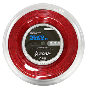 Rollo Cuerda Tenis Polymo Tour Rough 1.30 / 16 Rojo