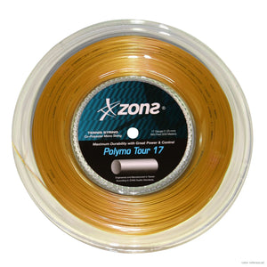 Rollo Cuerda Tenis Polymo Tour 1.23 / 17 Oro